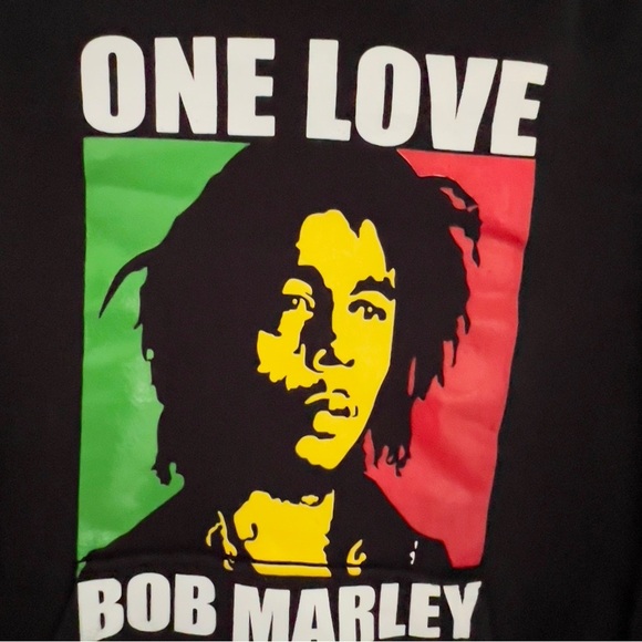 Bob Marley One Love Hooded sweatshirt L - Picture 3 of 6